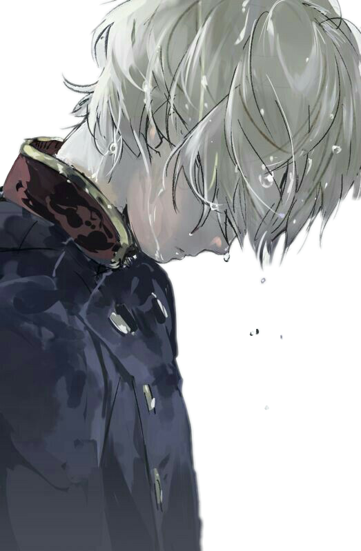 Boy Anime Sad Free HD Image PNG Image