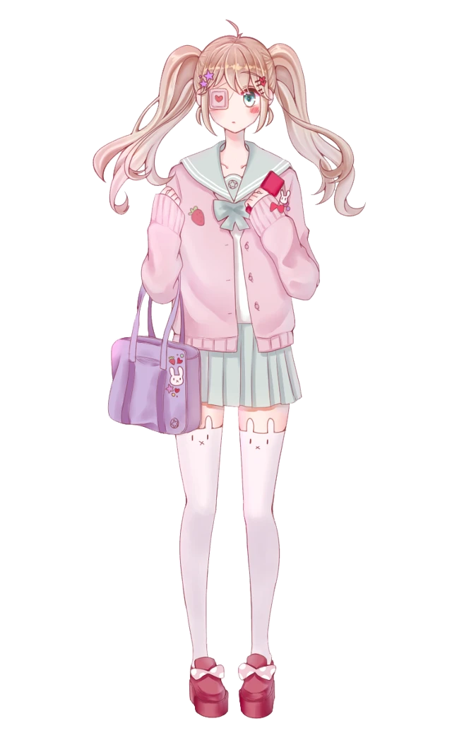 Pastel Girl Anime Free Download Image PNG Image