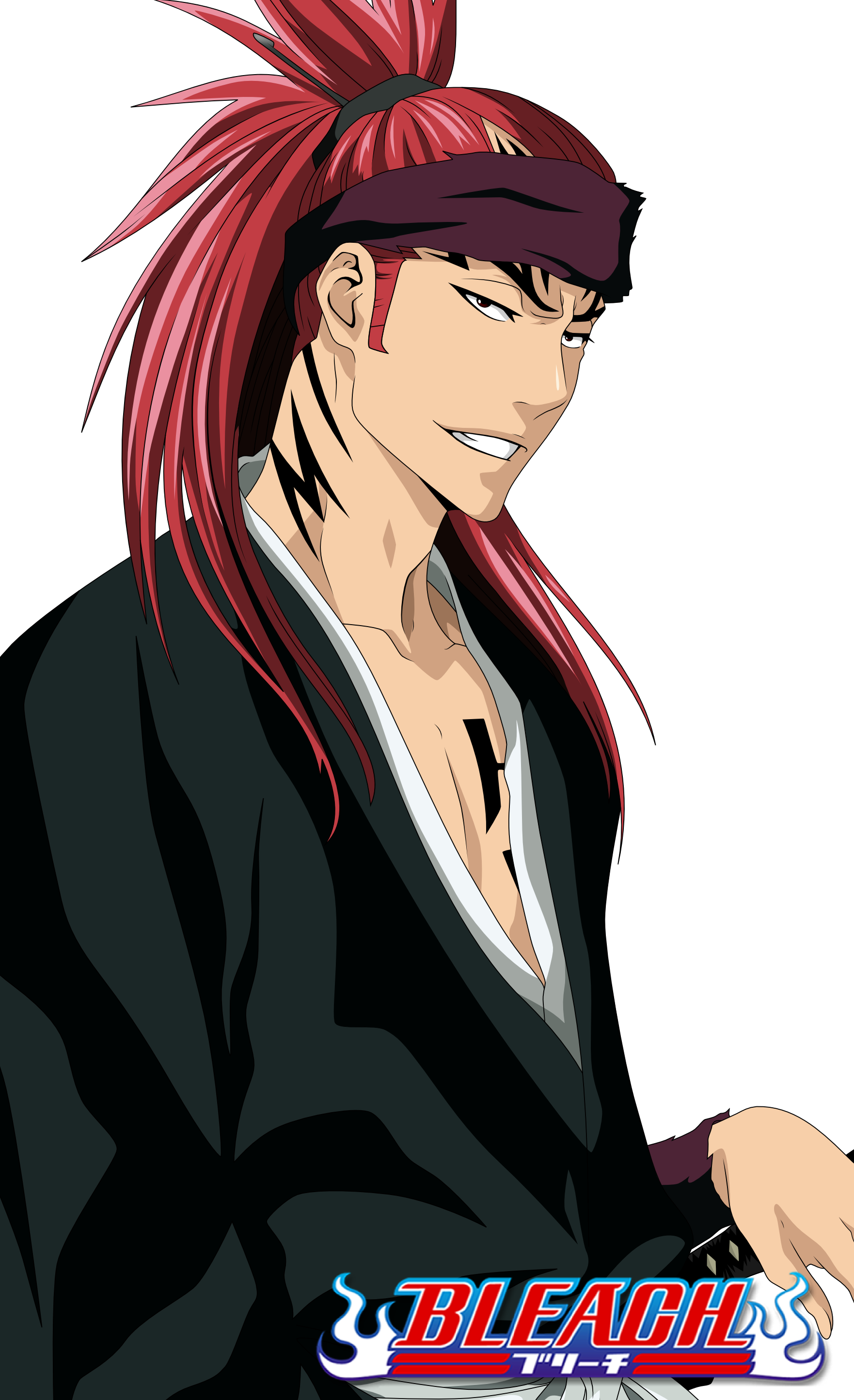 Abarai Renji Bleach HQ Image Free PNG Image