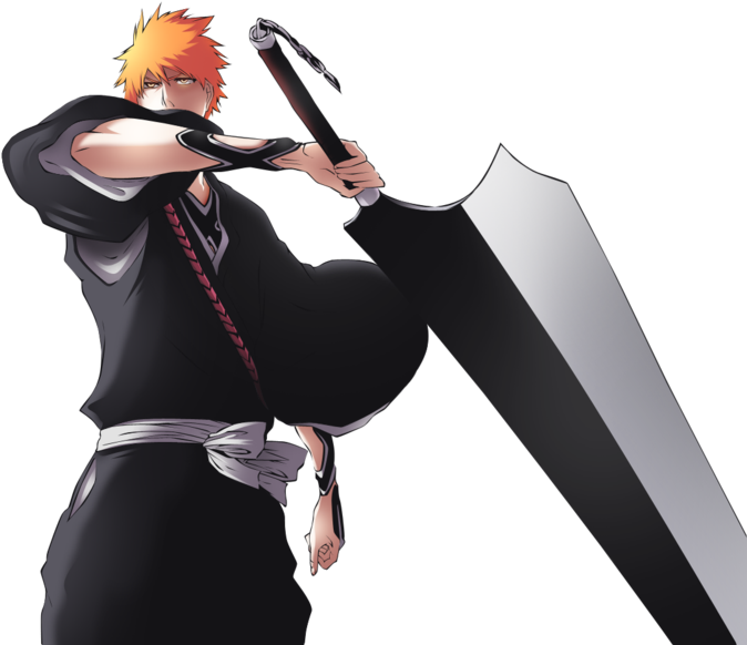 Photos Kurosaki Ichigo Bleach Download HQ PNG Image