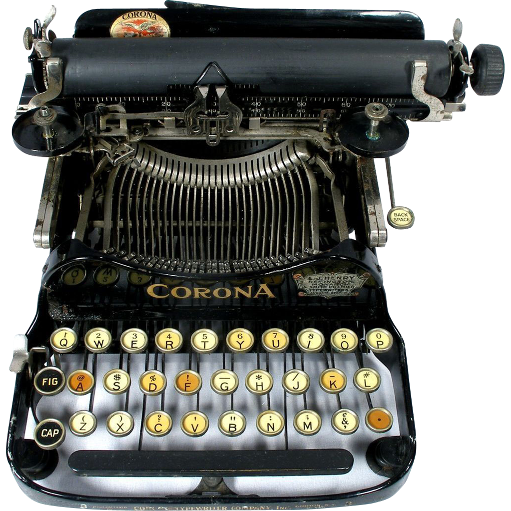 Antique Pic Portable Typewriter Free Photo PNG Image