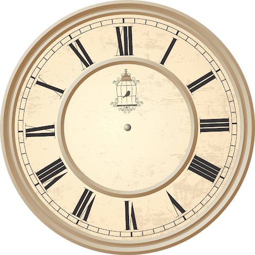 Antique Clock Free Clipart HQ PNG Image