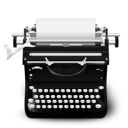 Antique Vector Typewriter Free Transparent Image HQ PNG Image