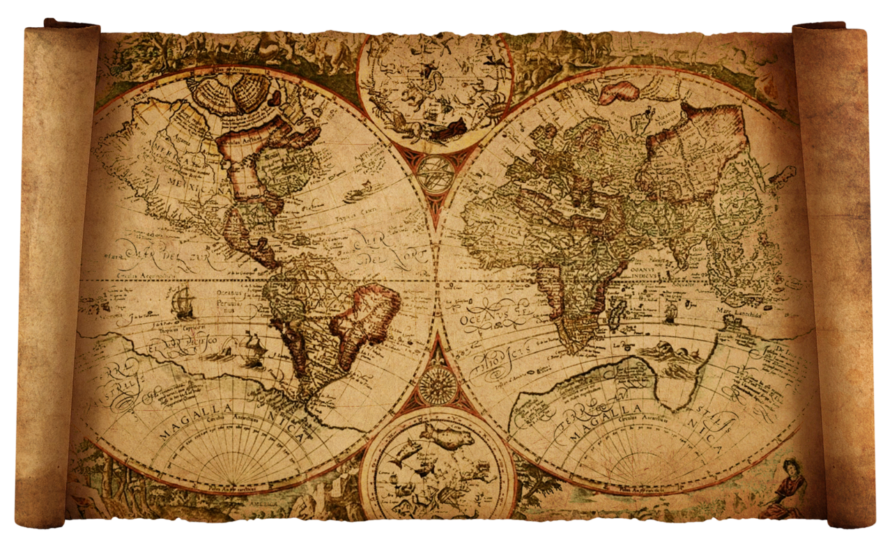 Antique Map Free Transparent Image HD PNG Image