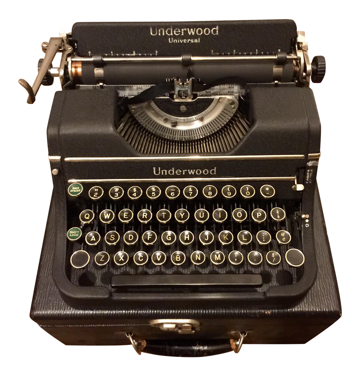 Antique Typewriter HD Image Free PNG Image