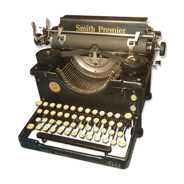 Antique Typewriter HD Image Free PNG Image