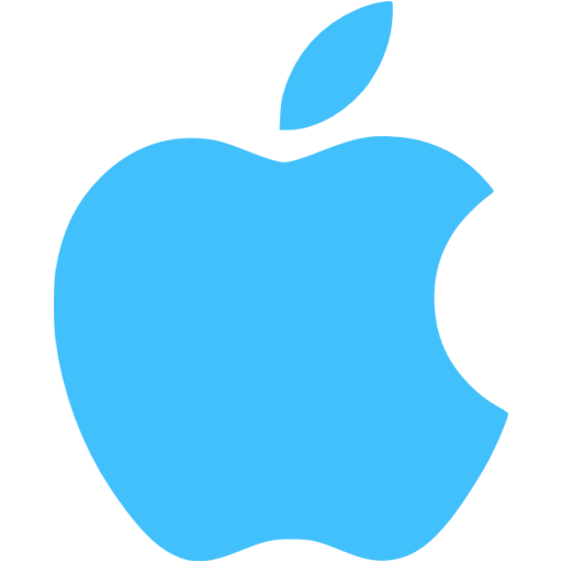 Blue Logo Wallpaper Sky Apple Free Transparent Image HD PNG Image