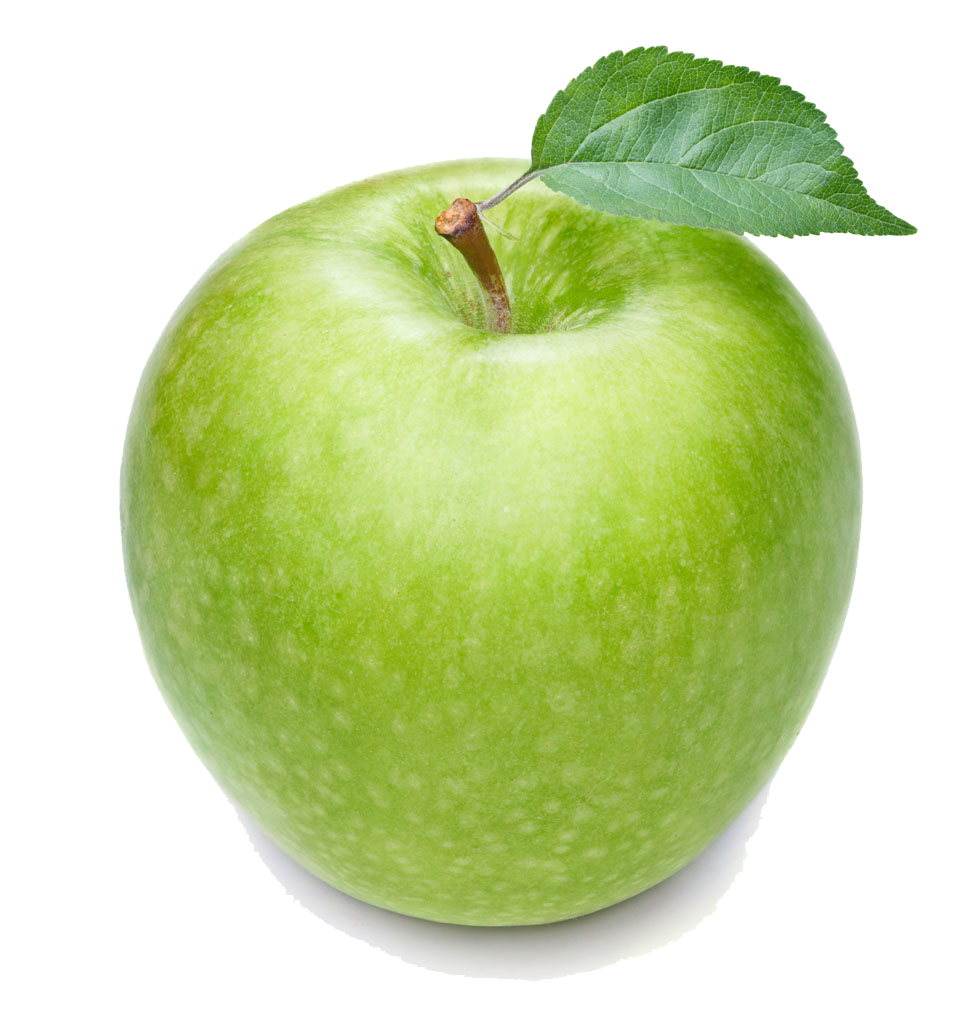 Apple Manzana Smith Fruit Verde Green Granny PNG Image