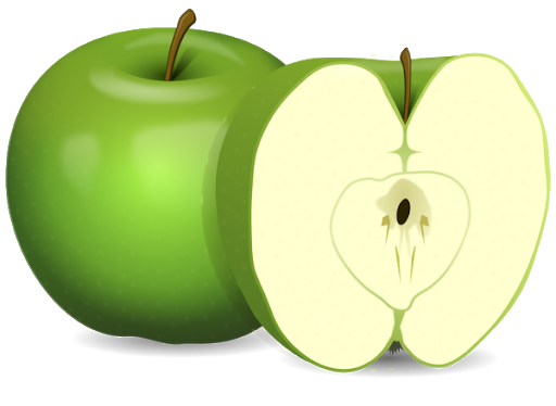 Slice Apple HQ Image Free PNG Image