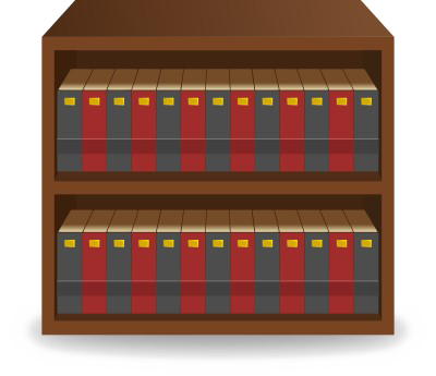 Bookshelf Free HQ Image PNG Image