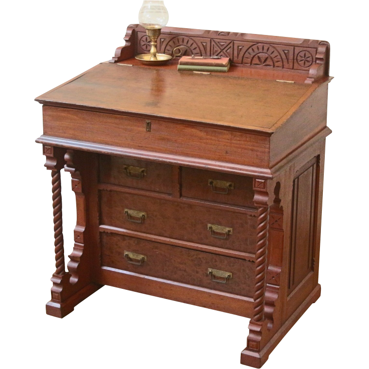 Davenport Desk Free Download PNG HQ PNG Image