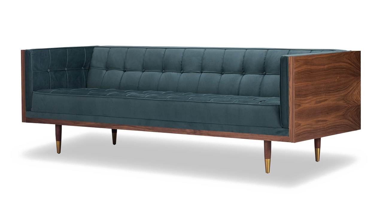 Velvet Sofa Free PNG HQ PNG Image