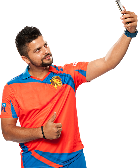 Shoulder League Premier Indian Lions Gujarat Raina PNG Image