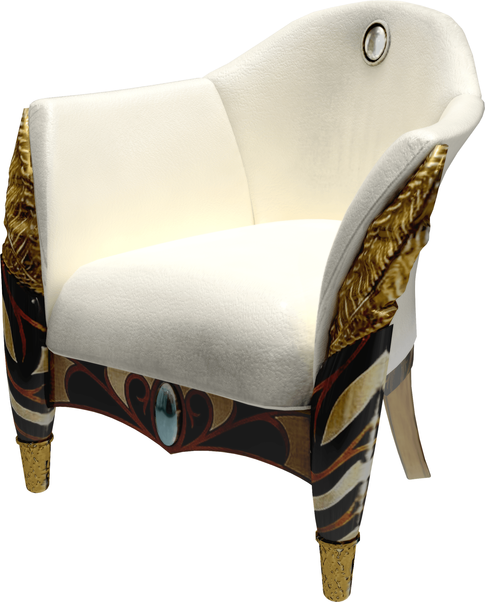 White Armchair Png Image PNG Image