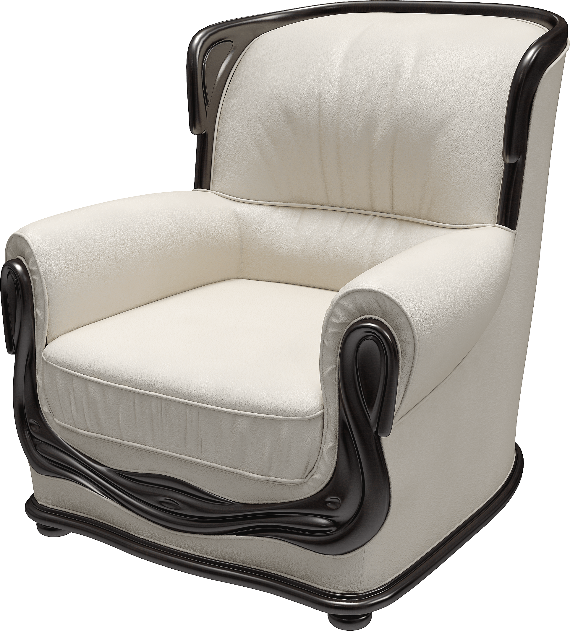 White Armchair Png Image PNG Image