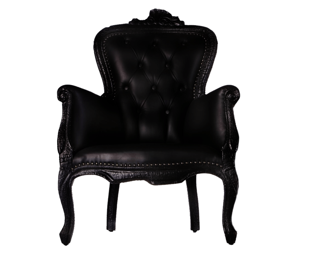 Black Armchair Png Image PNG Image