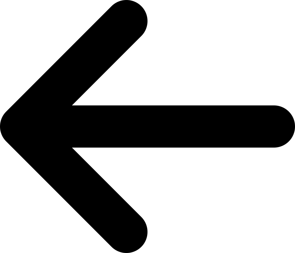 Black Arrow Left Free Clipart HQ PNG Image