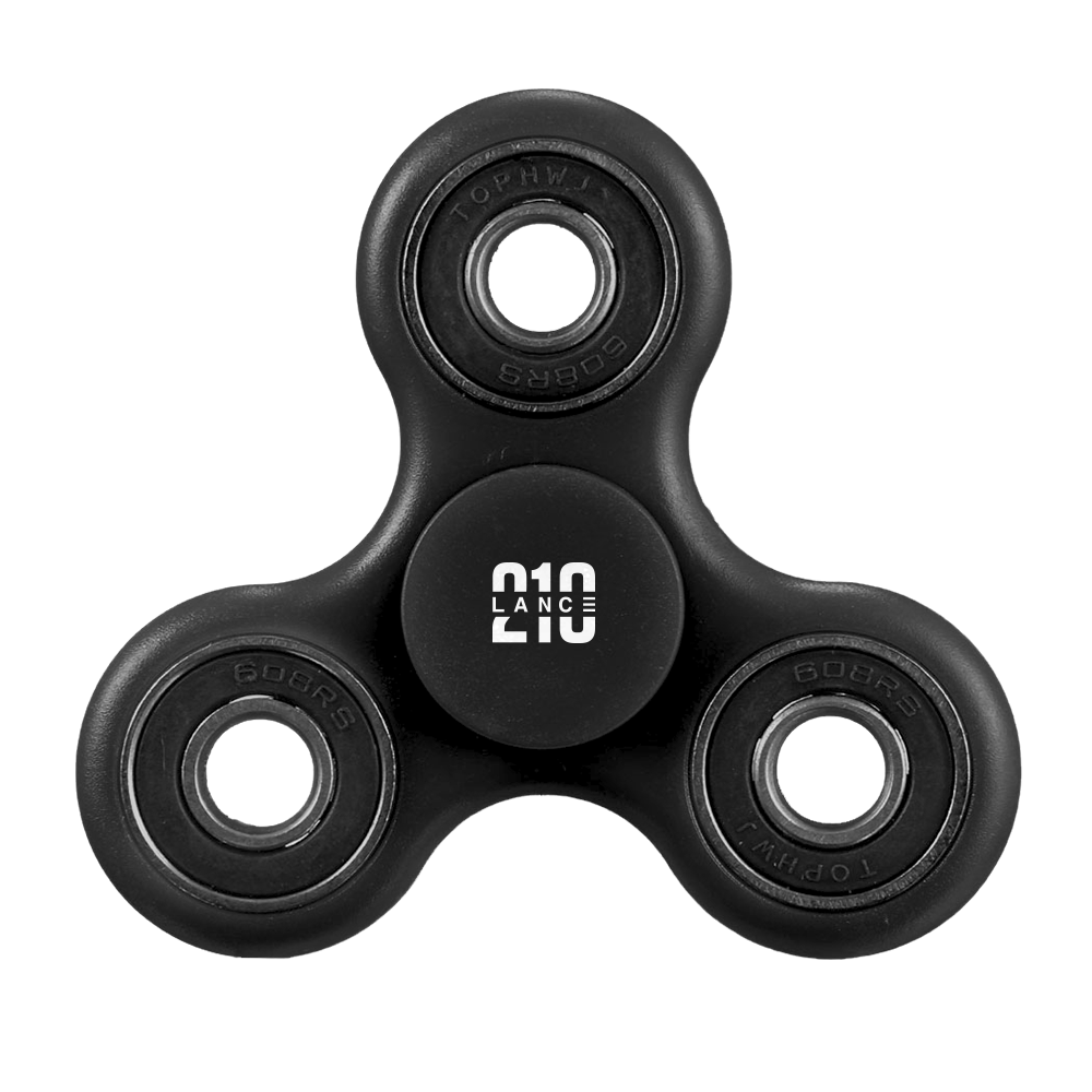 Black Fidget Spinner Download PNG Image High Quality PNG Image