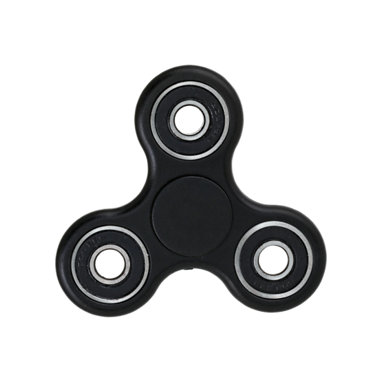 Black Fidget Spinner Image Download HQ PNG PNG Image