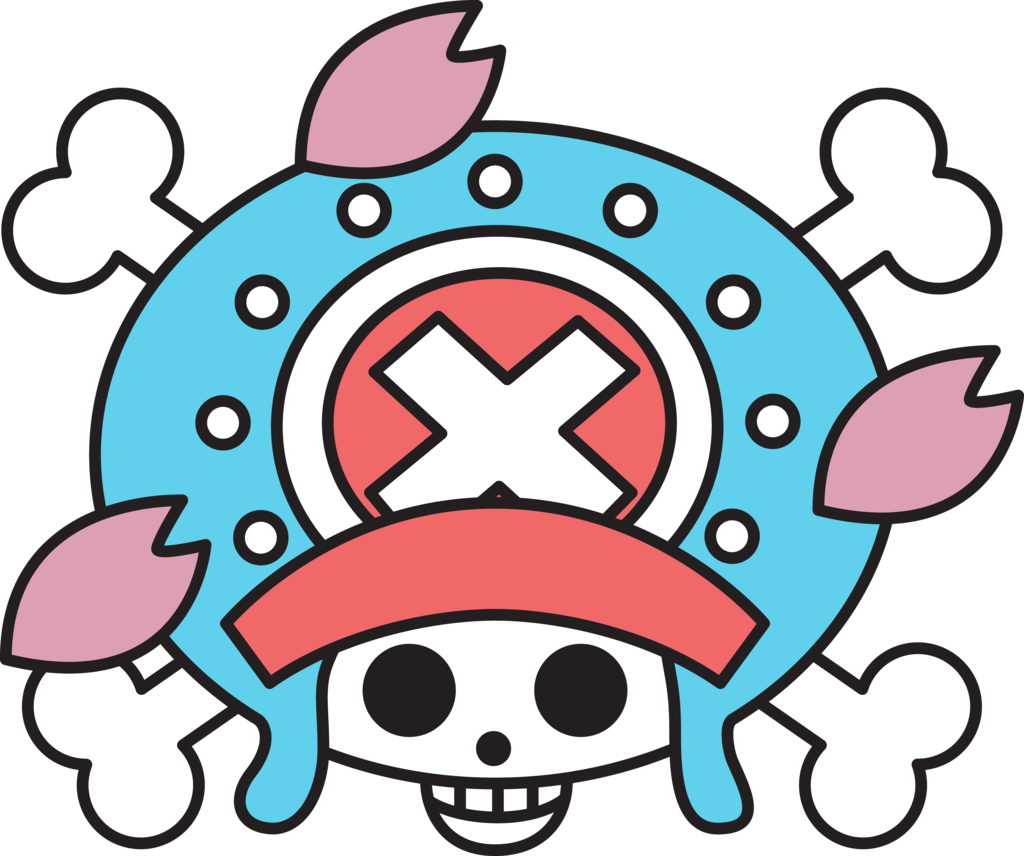 Pink Flower Monkey Nami Chopper Luffy Tony PNG Image