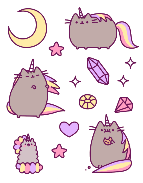 Pink Area Pusheen Cat Amazing Cats PNG Image