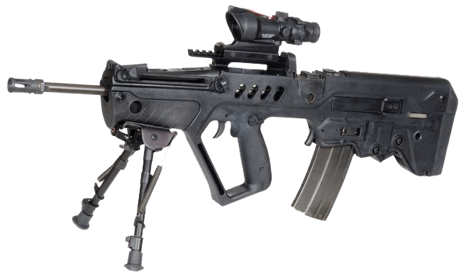 Tavor Assault Rifle Png PNG Image