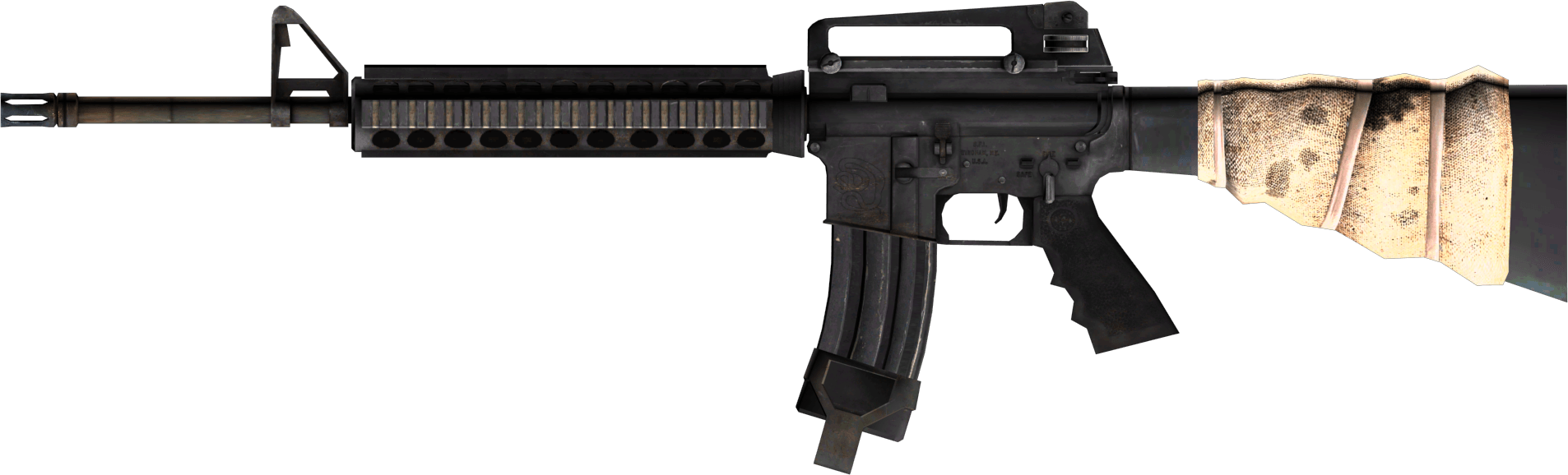 M16 Usa Assault Rifle Png PNG Image