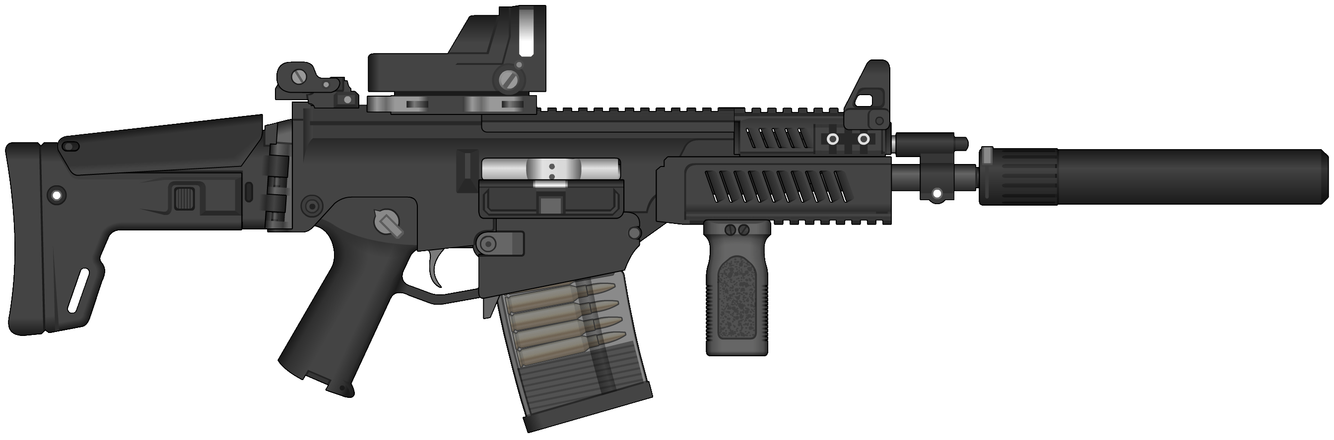 Assault Rifle Png PNG Image