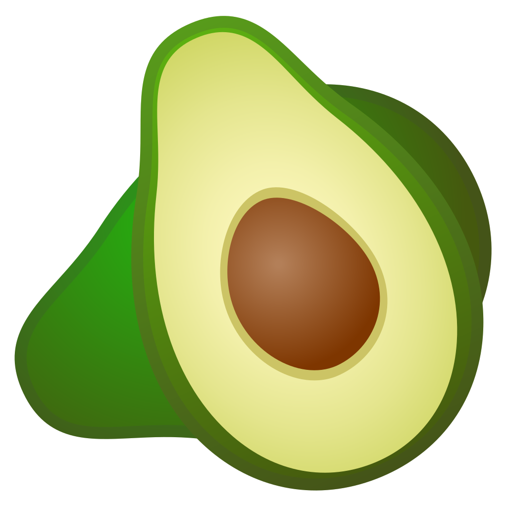 Vector Avocado Free Transparent Image HQ PNG Image