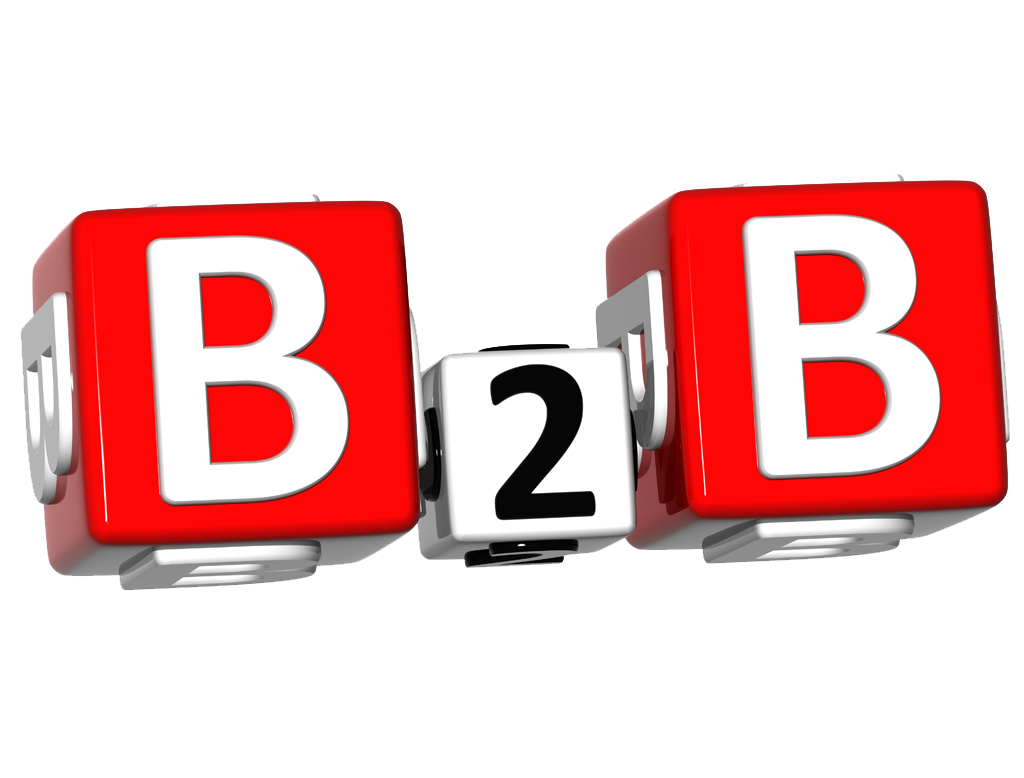 B2B Transparent PNG Image