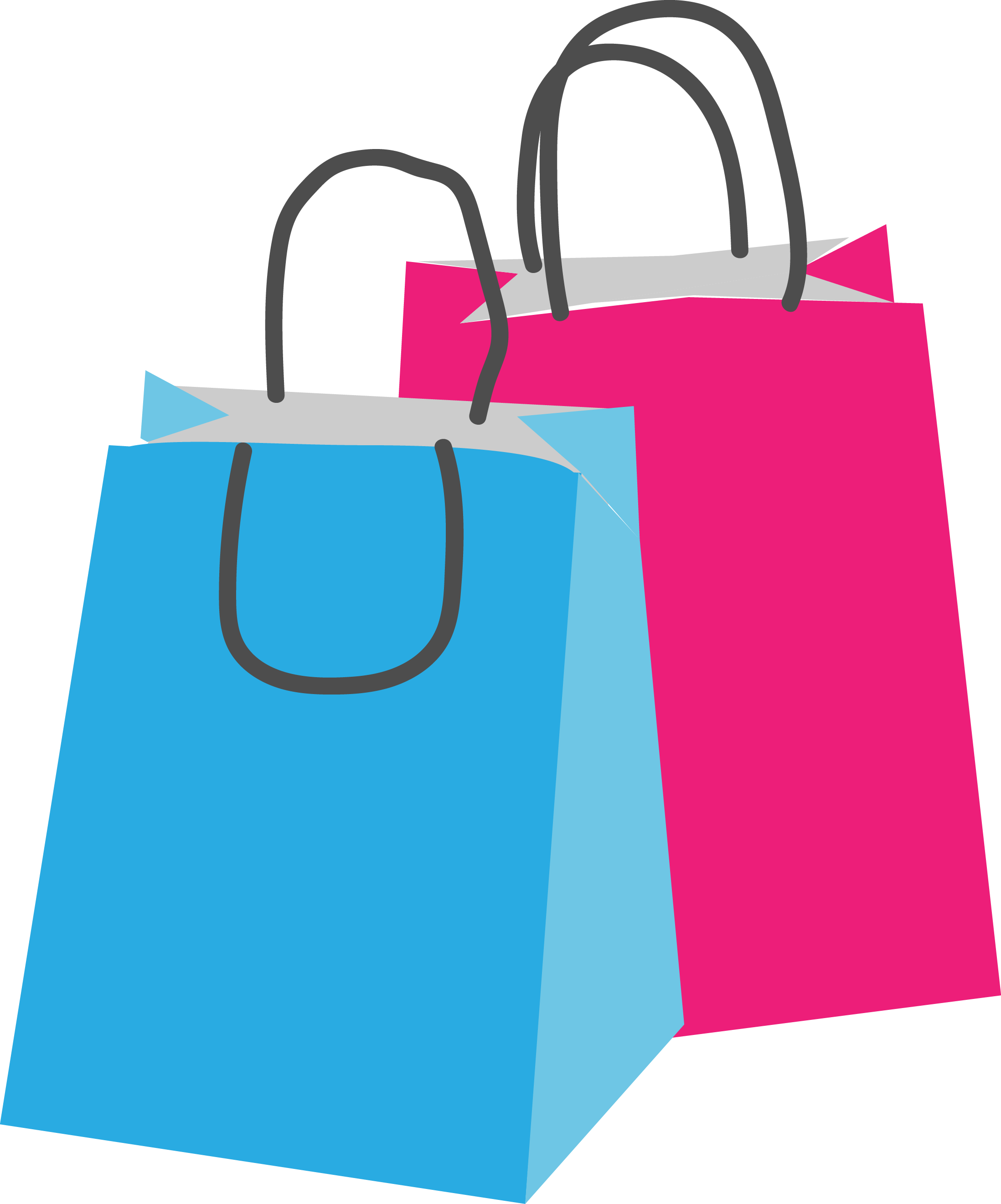 Bag Shopping Colorful HD Image Free PNG Image