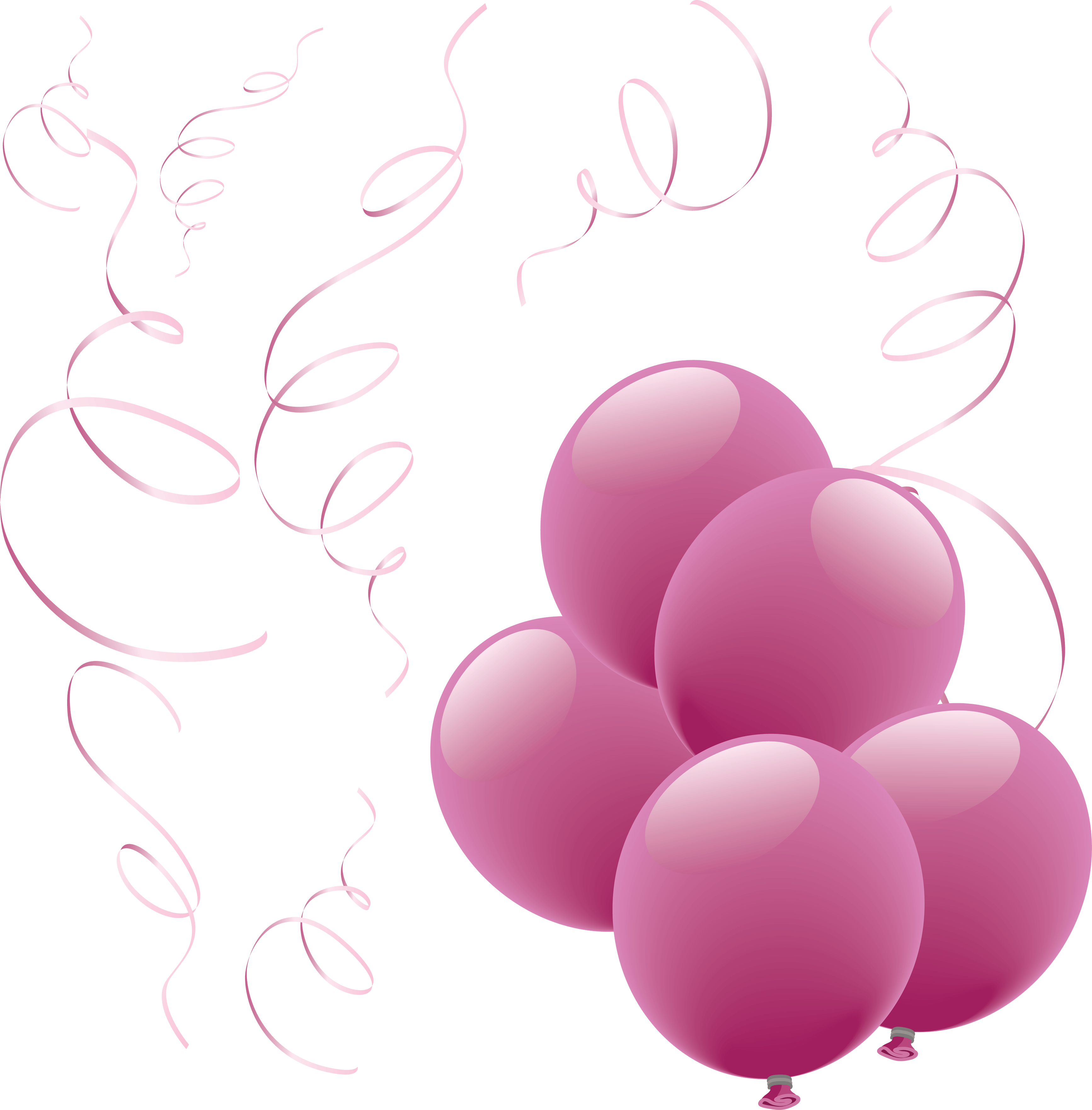 Purple Balloons Png Image PNG Image