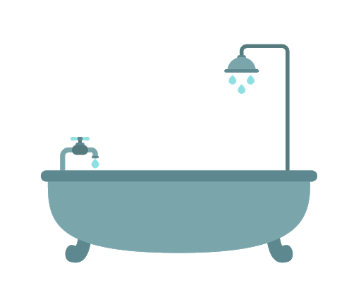 Vector Bathtub PNG Download Free PNG Image