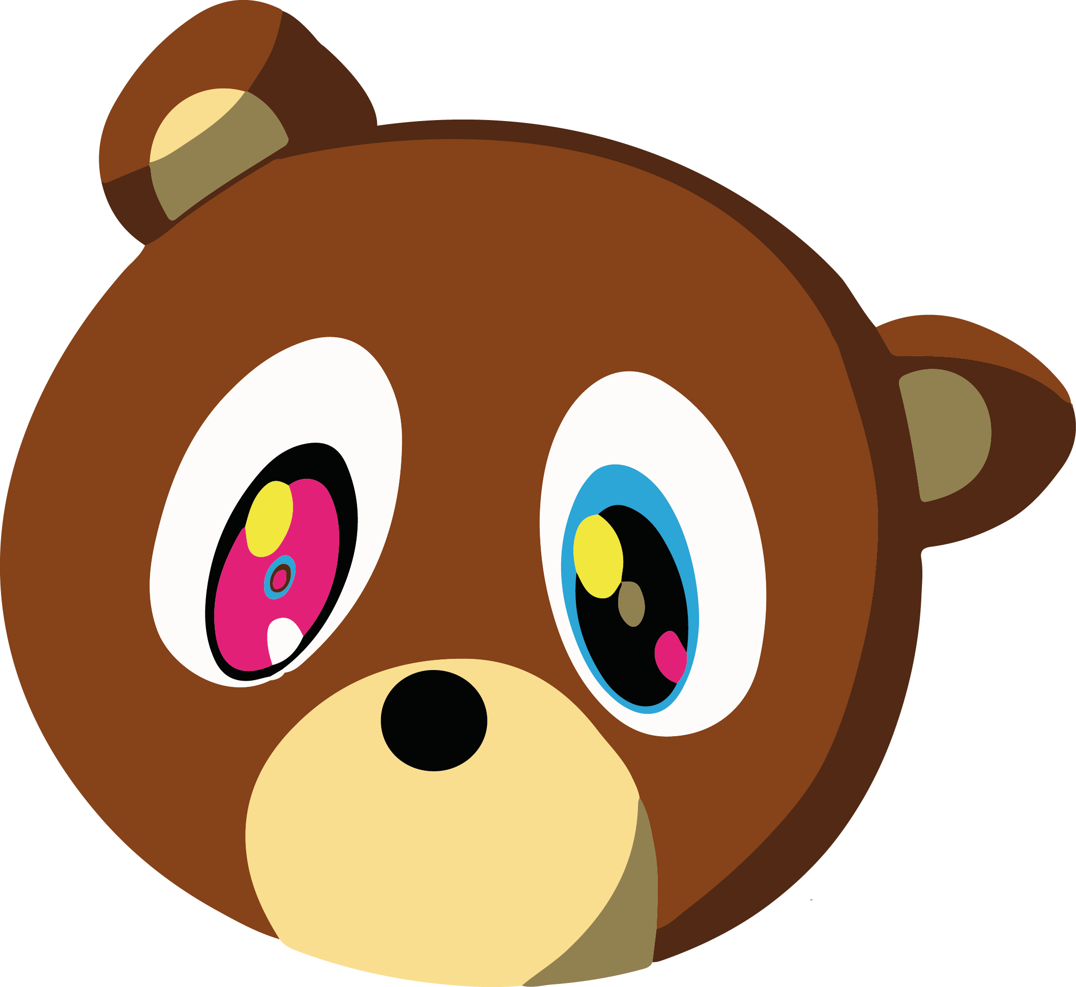 Brown Bear Face HD Image Free PNG Image