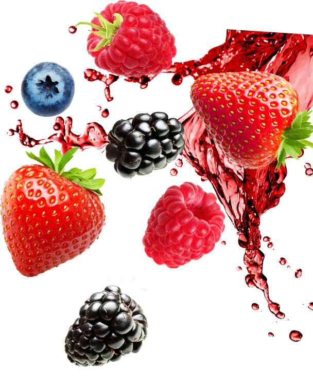 Mix Splash Berry HQ Image Free PNG Image