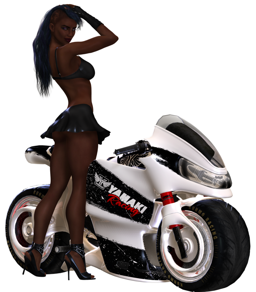 Biker Clipart PNG Image