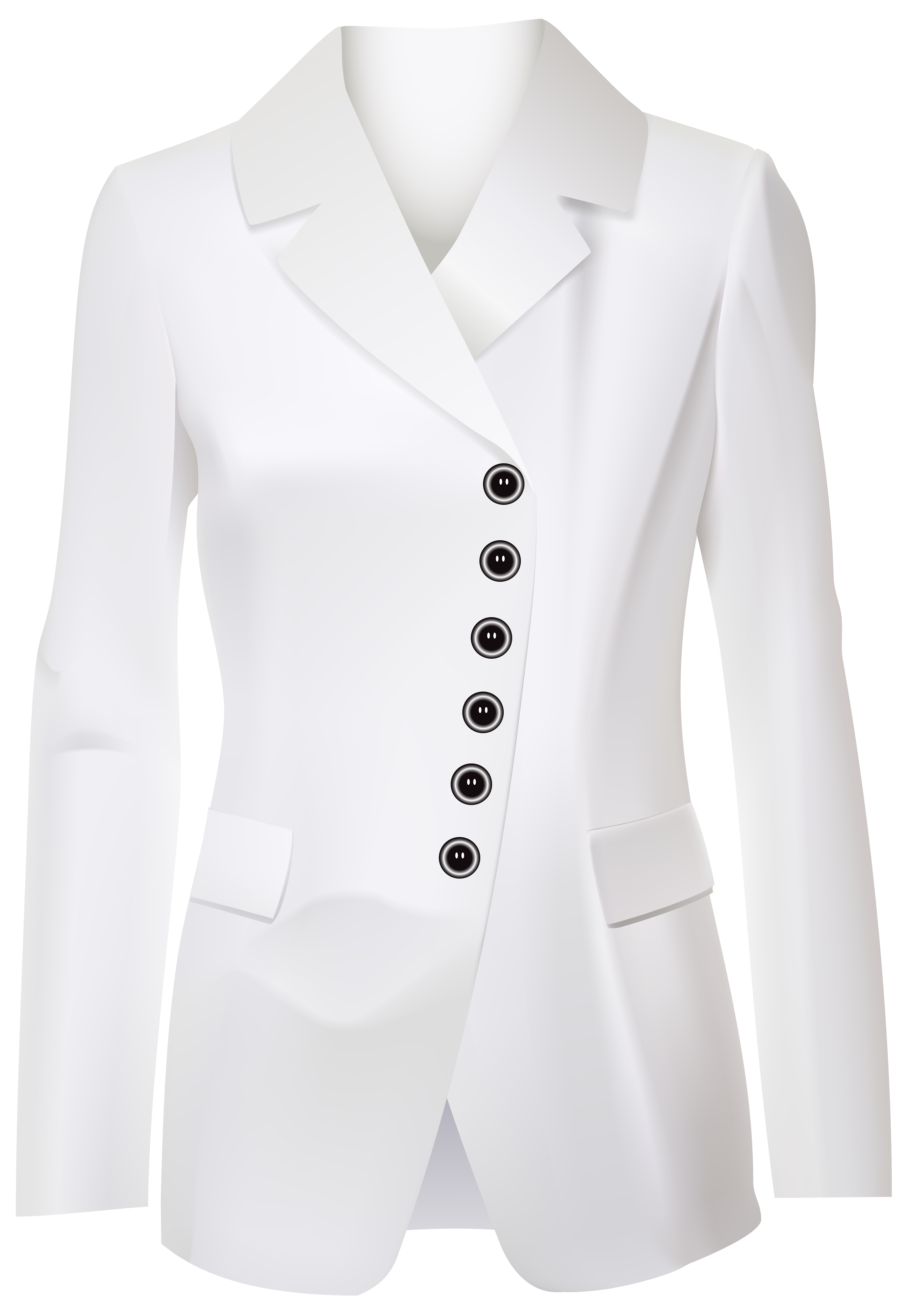 White Blazer Free Transparent Image HD PNG Image