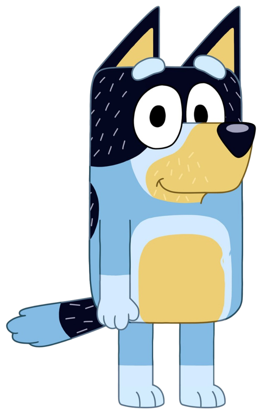 Bluey Dog Free HD Image PNG Image