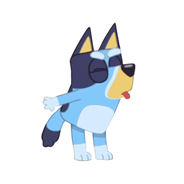 Bluey Pic Dog Download HD PNG Image