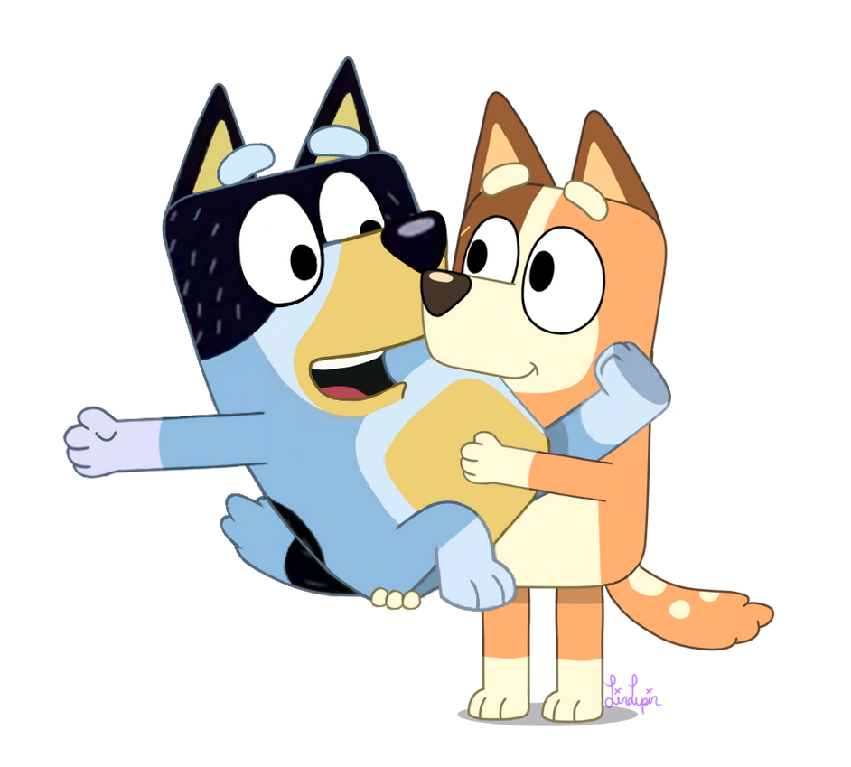 Bluey Cartoon Free Download Image PNG Image