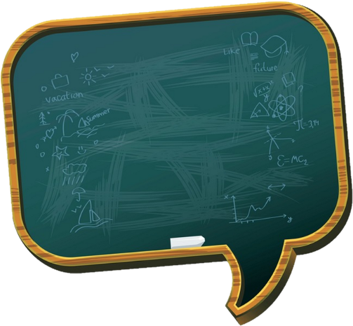 Blackboard Bubble HD Image Free PNG Image