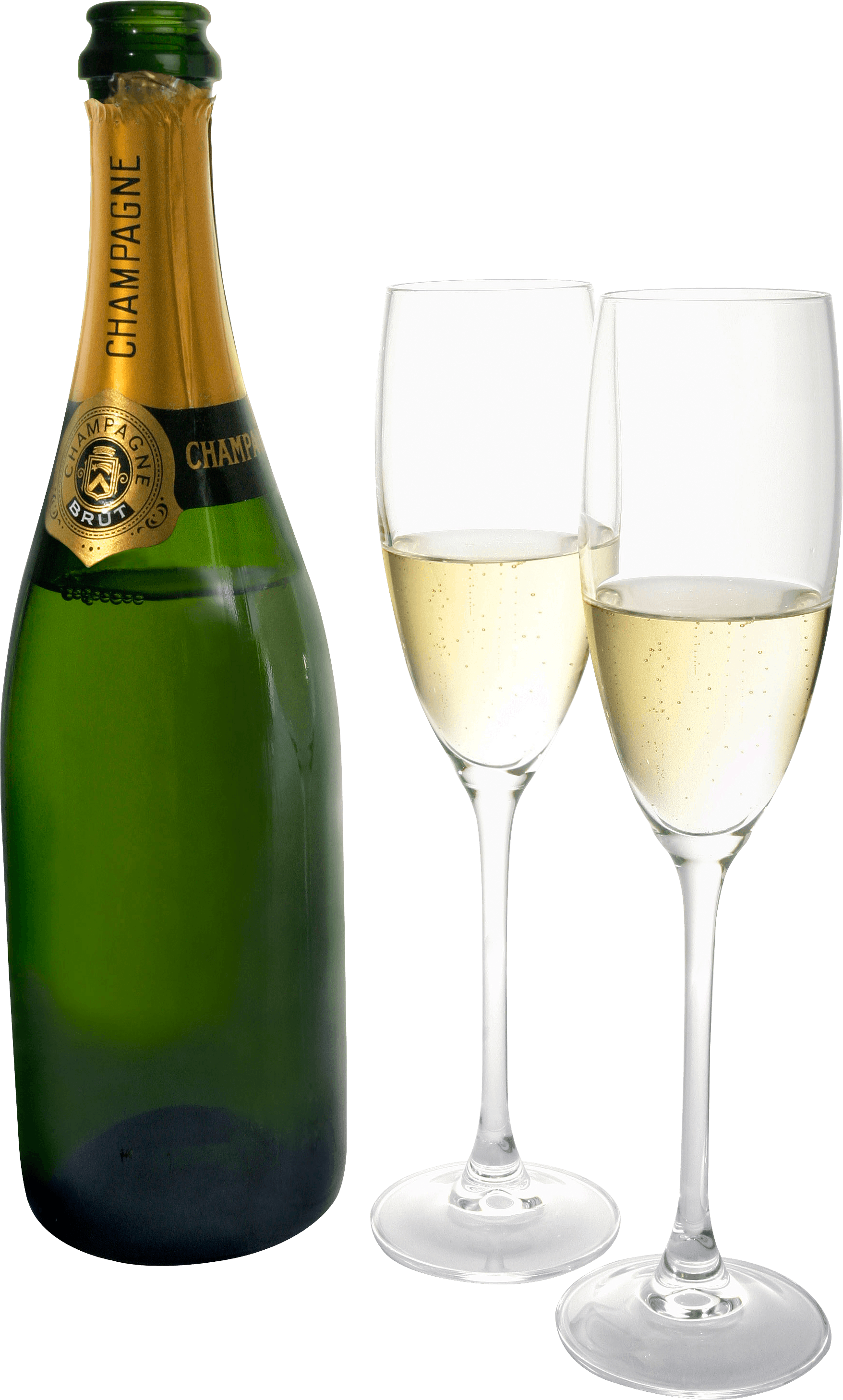 Champagne Png Bottle PNG Image