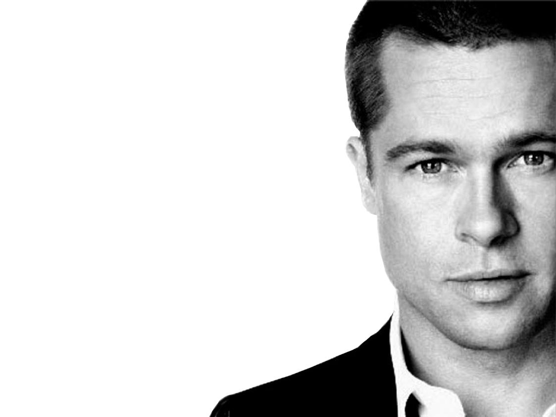 Brad Pitt Face Free Clipart HD PNG Image