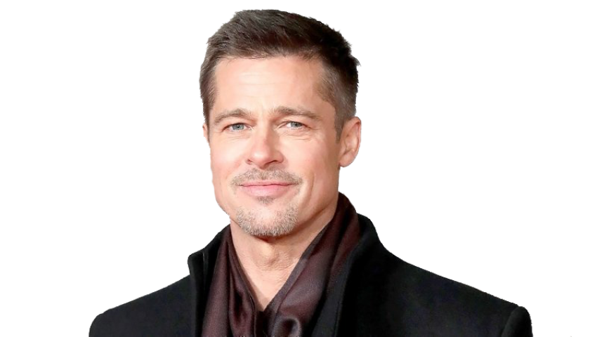 Brad Pitt Face Free HD Image PNG Image