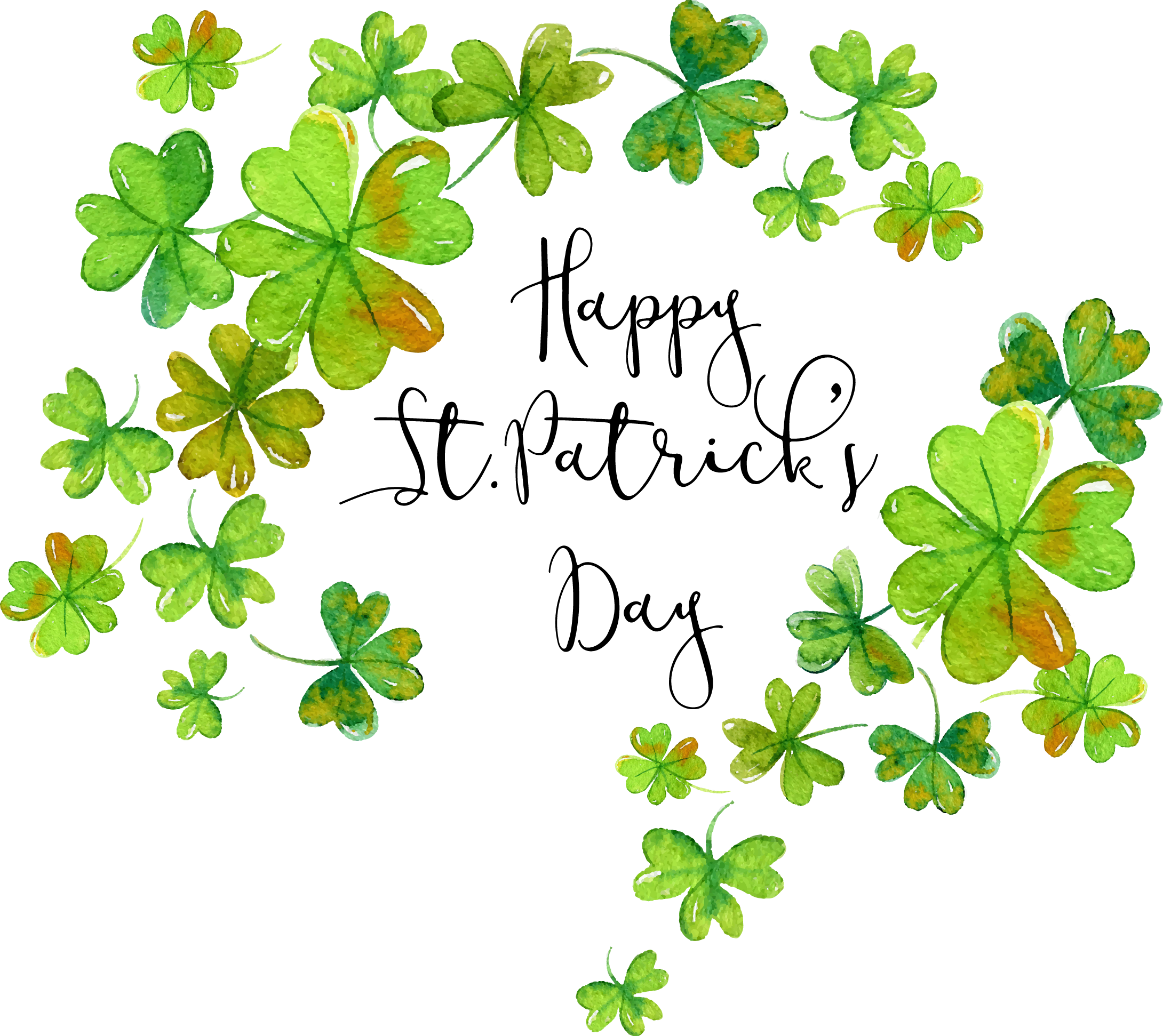 Clover Plant Ireland Petal Patricks Saint Day PNG Image