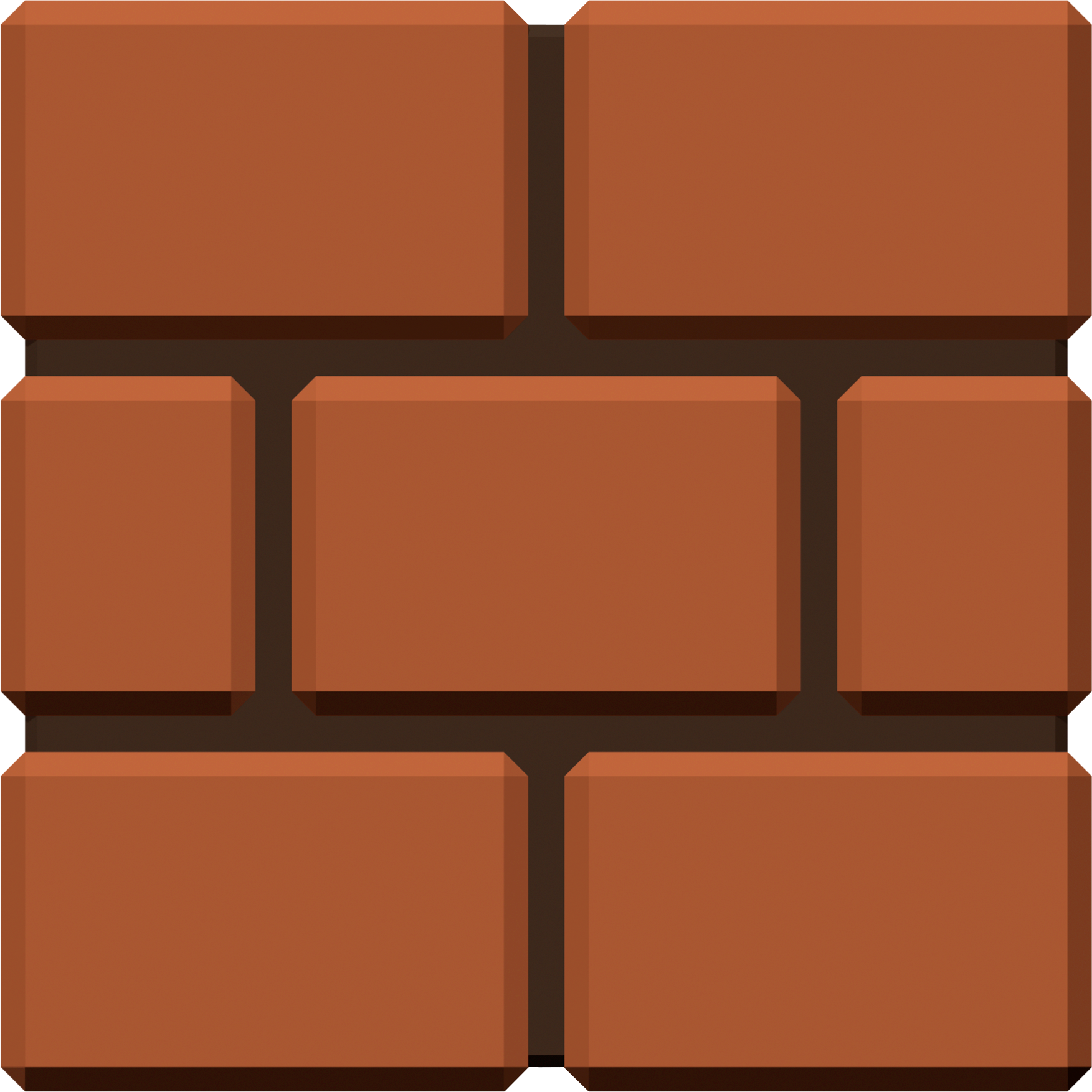 Mario Square Super Bros Brown Free Photo PNG PNG Image