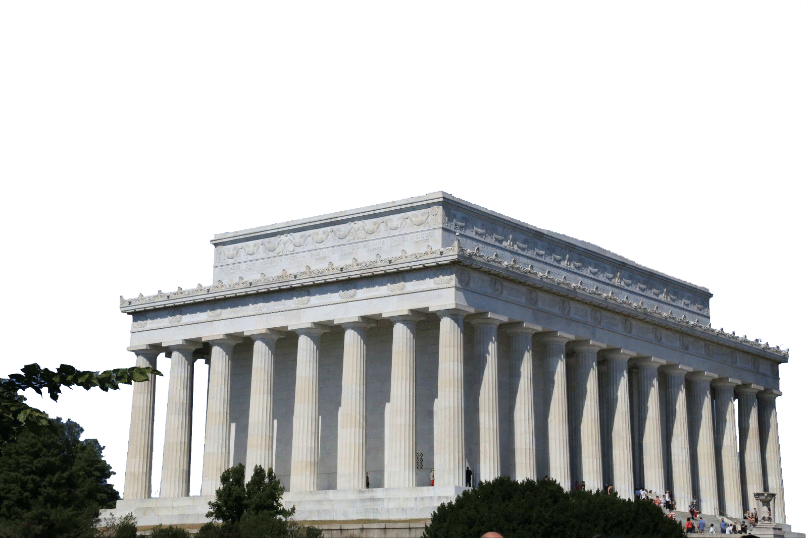 Building Lincoln Ancient Memorial Roman Architecture Abraham PNG Image