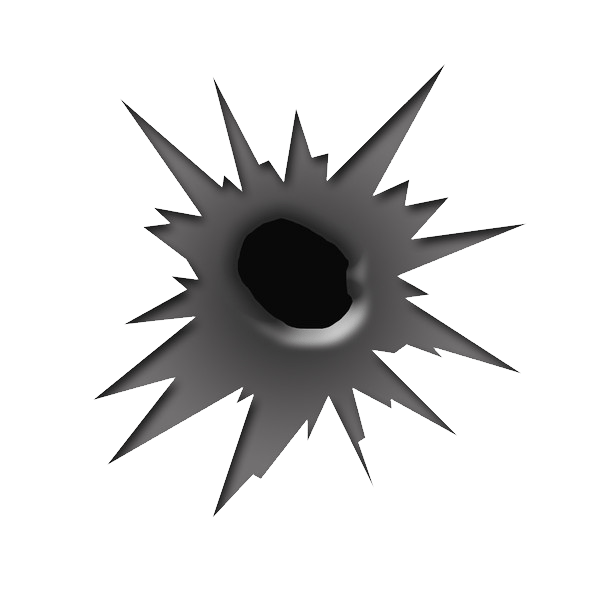 Bullet Shot Hole Png Image PNG Image