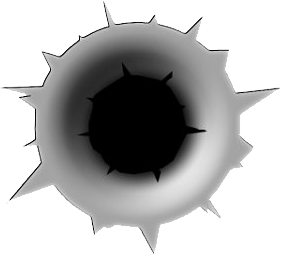 Bullet Shot Hole Png Image PNG Image