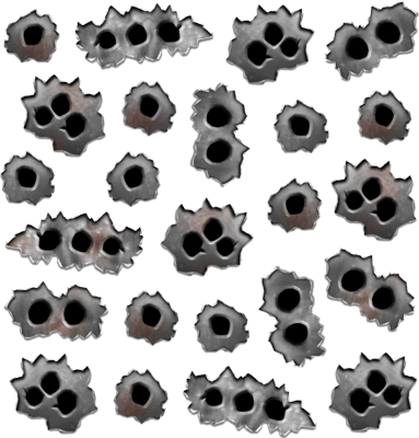 Bullet Shot Hole Png Image PNG Image